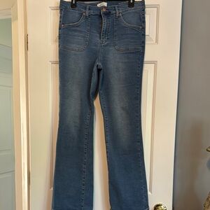 Nicole Miller Women's Boot Cut Jeans - Blue